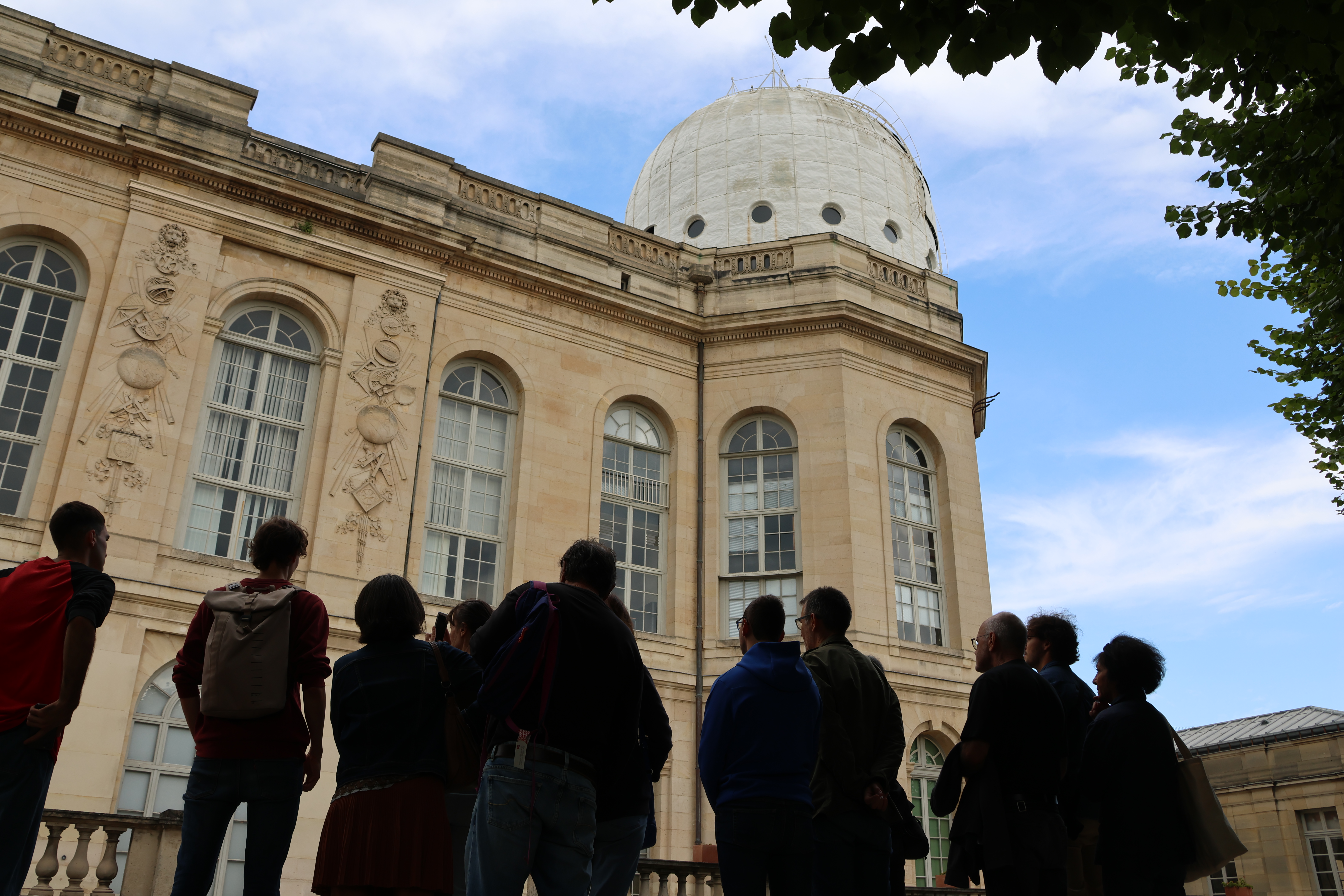 Visite du bâtiment Perrault
