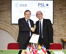 PSL et l'Agence Spatiale Européenne (ESA) créent l'ESA_lab@PSL