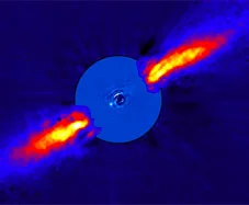 L'exo-planète géante longtemps suspectée autour de Bêta Pictoris probablement imagée