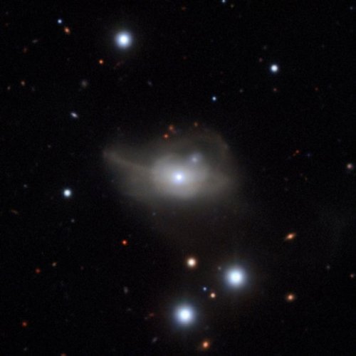 Un trou noir affamé renvoie une galaxie brillante dans l'ombre -  Observatoire de Paris - PSL - Centre de recherche en astronomie et  astrophysique